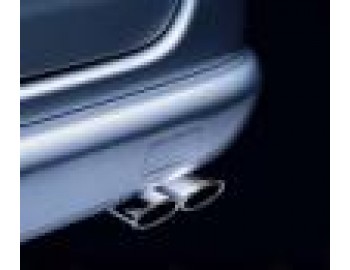 AMG silencer; AMG twin tailpipe (oval)