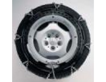Anti-skid snow chain without grip links, Snow chains