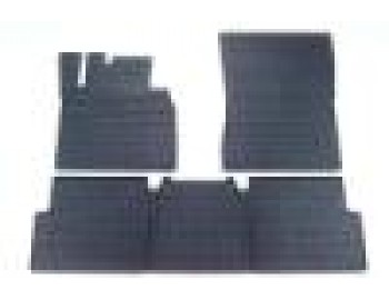 Set, complete, Rubber floor mats