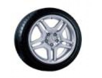AMG double-spoke wheel, Style IV (C); single-piece, 8.5J x 18 ET 44, tyre size 245/45