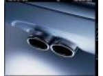 AMG silencer; Rear silencer with twin tailpipe (oval)