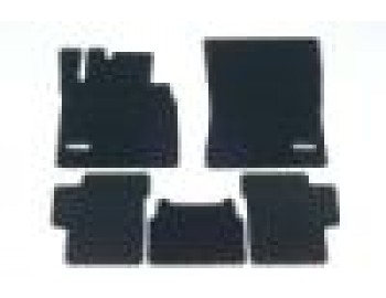Set, complete, Velour floor mats