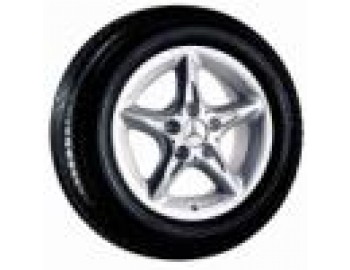 MB 5-spoke wheel, Style B, 7.5J x 16 ET 41, Light-alloy wheels, optional extras, 16-inch