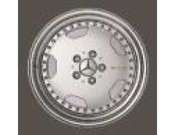 AMG disk wheel, design 5; three-piece, 8.5J x 17 ET 18, tyre size 235/45