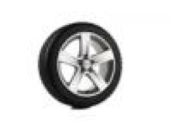Complete wheel, 225/45R17-91H, Carressa, left