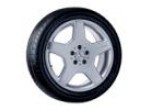 AMG spoke wheel, Style III (D); single-piece, 8.5J x 18 ET 44, tyre size 245/45 (sterling silver)