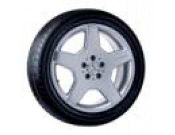 AMG spoke wheel, Style III (D); single-piece, 8.5J x 18 ET 44, tyre size 245/45 (sterling silver)